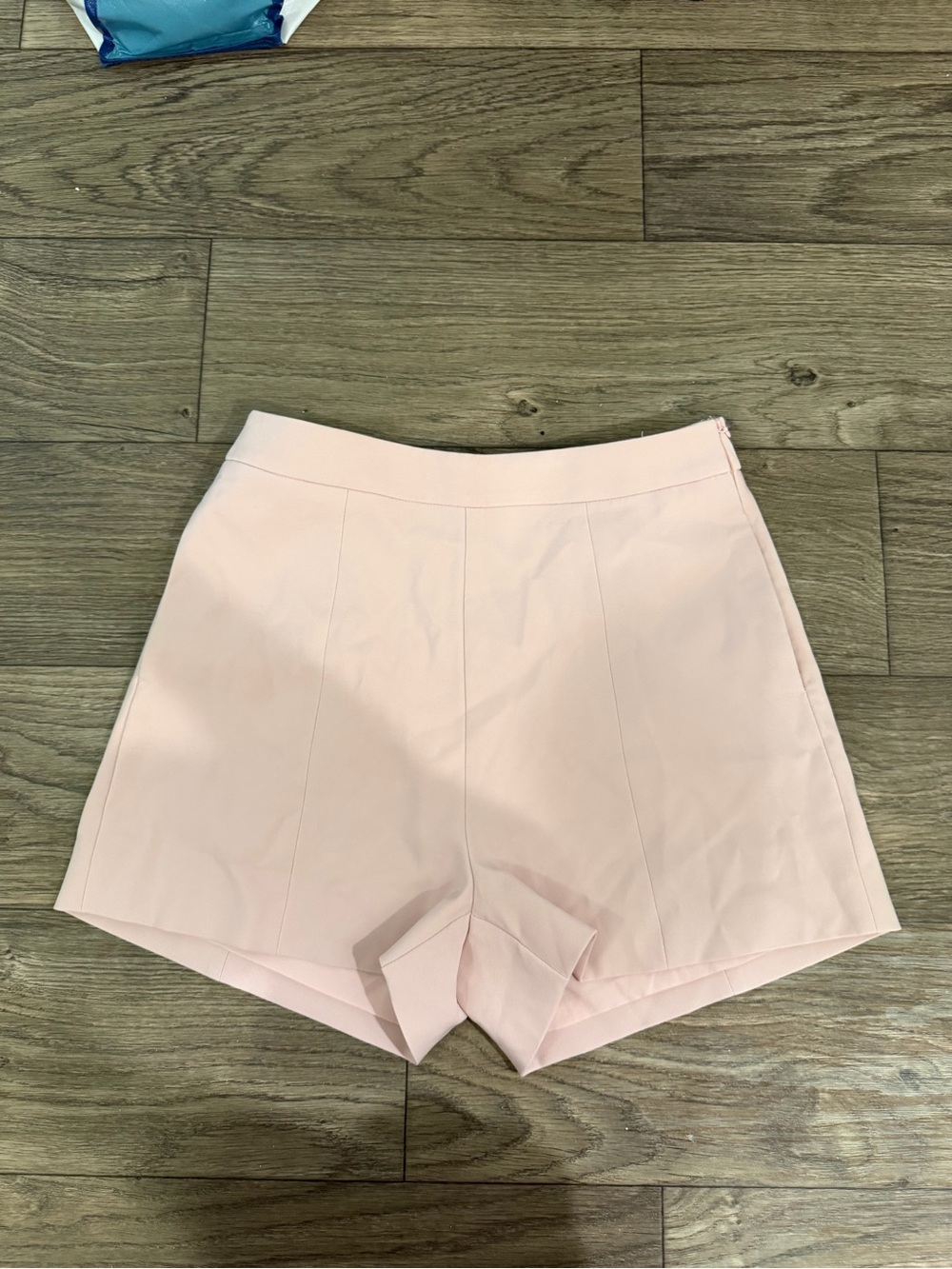 Commense High-Waist Light Pink Tailored Shorts